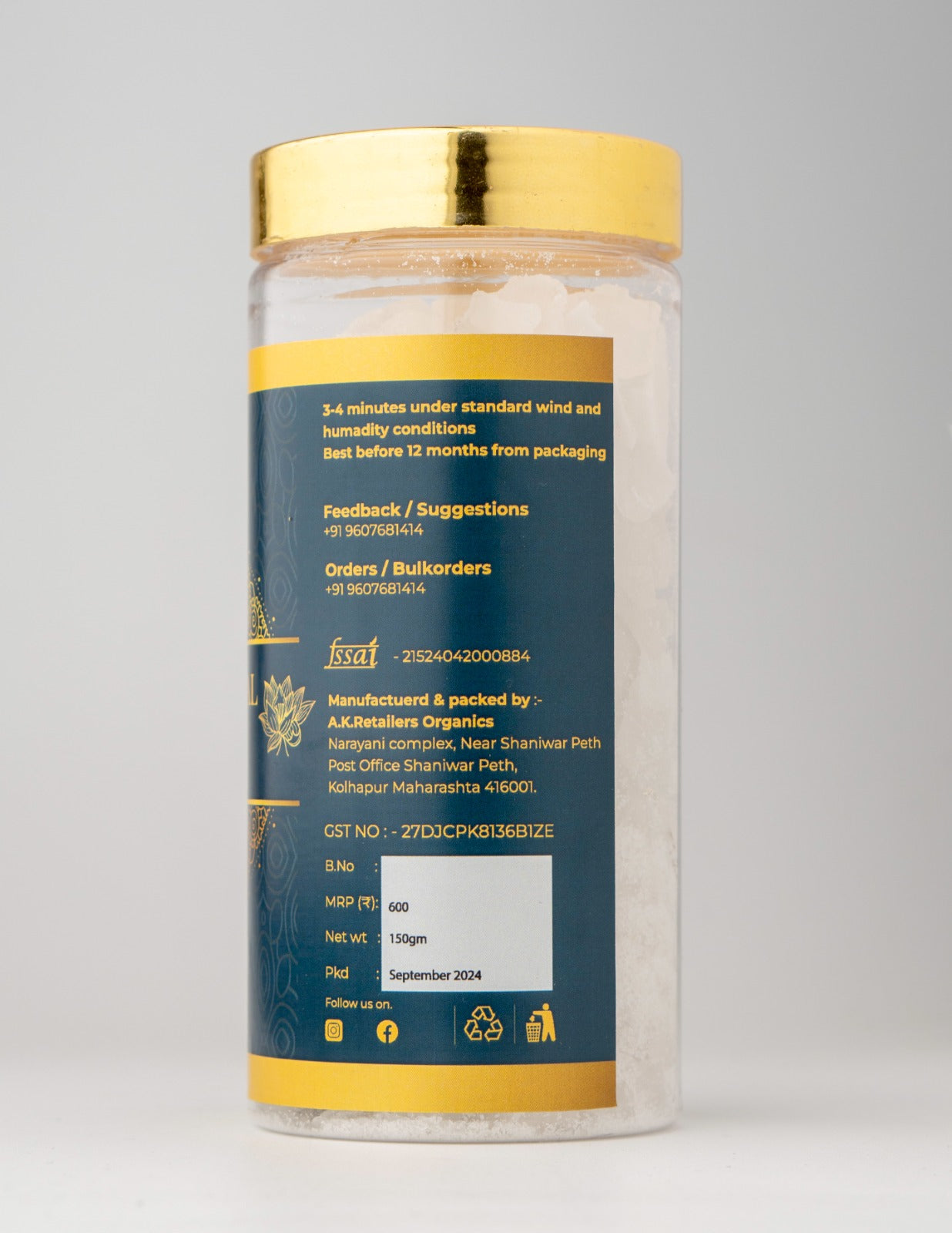 Mahakal  Bhimseni Camphor